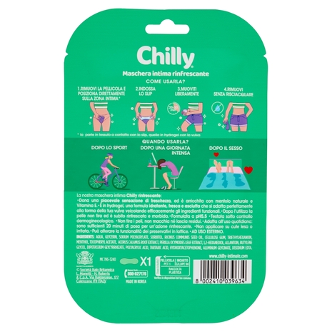 Chilly rinfrescante Maschera Intima 1 pz